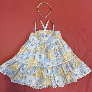 Floral Toddler Girl Summer Dress by Catherine Malandrino
